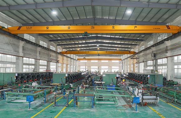 mechanized factory of quality and efficiency